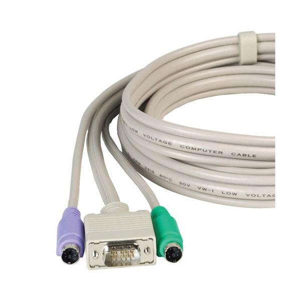 Multiprotocol PS/2 KVM CABLE 2m 1