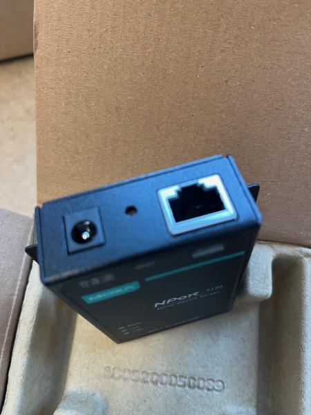 NPort 5150, 1Port, RS-232/422/485 auf Netzwerk, DB9 female, mit Netzteil 3
