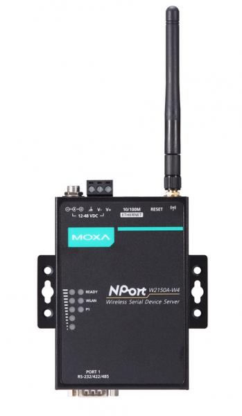 NPort W2150A-W4-T-EU, 1-port RS-232/422/485 wireless device server