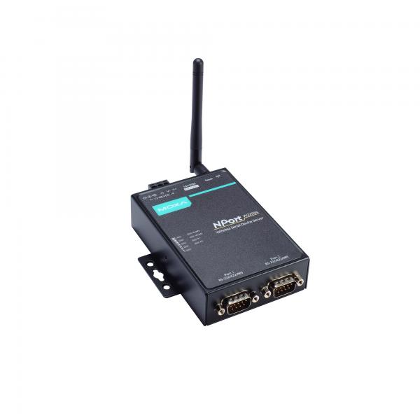 NPort W2250A-EU, 2 Port Wireless Device Server, 3-in-1, 802.11a/b/g/n WLAN EU 2