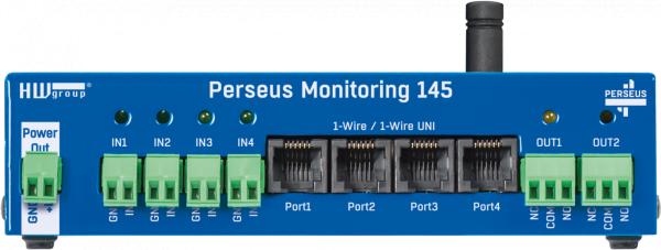 Perseus 145, 600844, LTE, 100 (Kombi-)Sensoren, 4DI, 2 Relais, RS-485, ModbusRTU 2