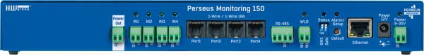 Perseus Monitoring 150 PoE 600845, 100 Sensoren, 16DI, 4 Relais, RS-485, Modbus 1