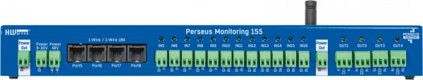 Perseus Monitoring 155 PoE 600846 SMS/LTE, 100 Sens, 16DI, 4 Relais, RS-485, Mod 2