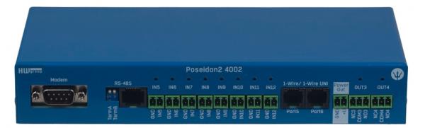 Poseidon2 4002 Tset, inkl. 2x Temperatursensor, Türkontaktsensor, 19" Kit 1