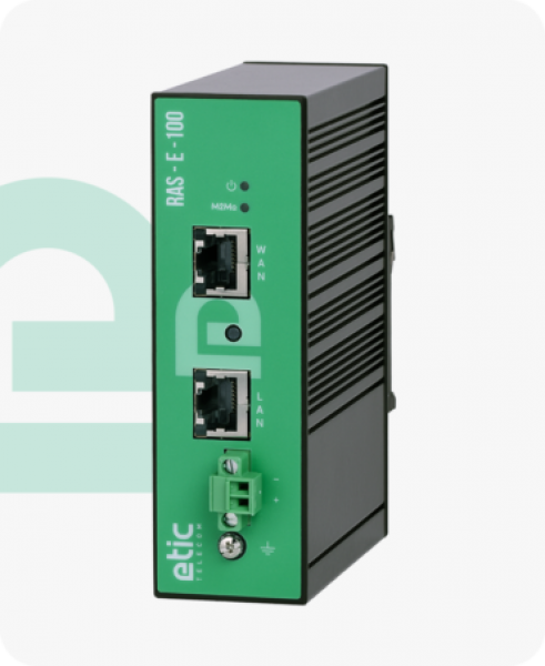 RAS-E-100 VPN Router z. Fernwartung, 1x WAN, 1x LAN
