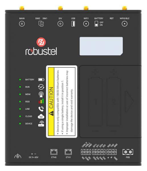 Robustel EV8100-B-4L-A06GL  Elevator Voice Gateway, WiFI, BLE 1