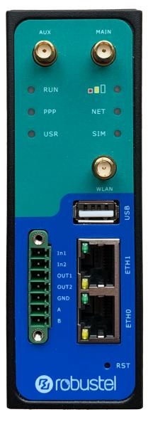 Robustel R3000-4LW EMEA, Dual SIM LTE Router, WiFi