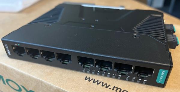 SDS-3008 Moxa Smart Ethernet Switch 8 Ports Fast Ethernet Metall 3