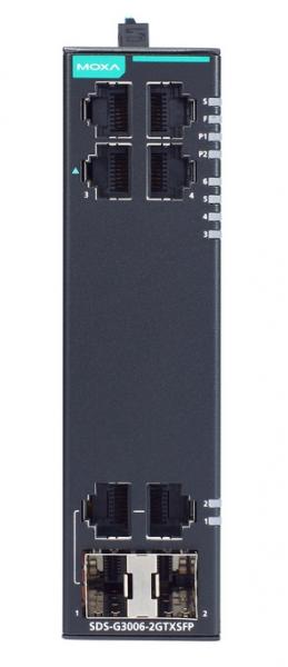 SDS-G3006-2GTXSFP-T, smart Ethernet switch with 6-port of Gigabit Ethernet