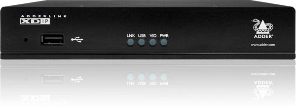 Single Link with POE HDMI & USB Extender over IP INC RED POWER CABLE