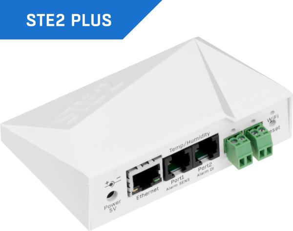 STE2 Plus, 600832, SNMP-Thermometer, PoE, IPv6, 15 Sensoren