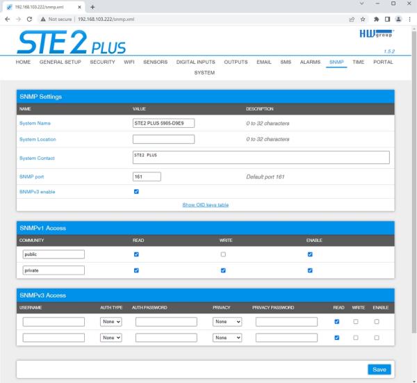 STE2 Plus, 600832, SNMP-Thermometer, PoE, IPv6, 15 Sensoren 6