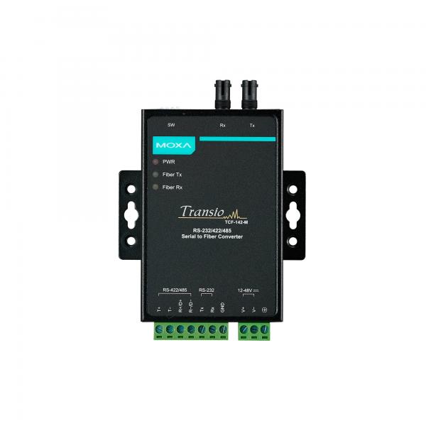 TCF-142-M-ST, RS-232/422/485 to Fiber Optic Converter