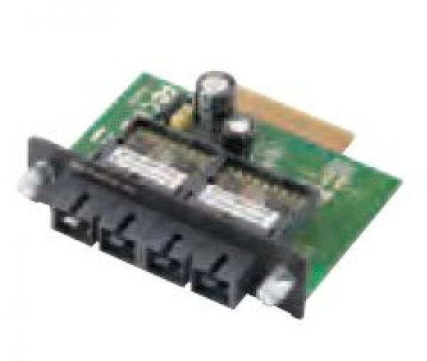 Two 100BaseFx multi mode Ethernet with SC connector module