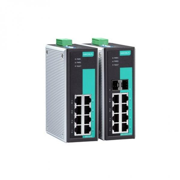 Unmanaged full Gigabit Ethernet switch with 6 10/100/1000BaseT(X) ports, and 2 